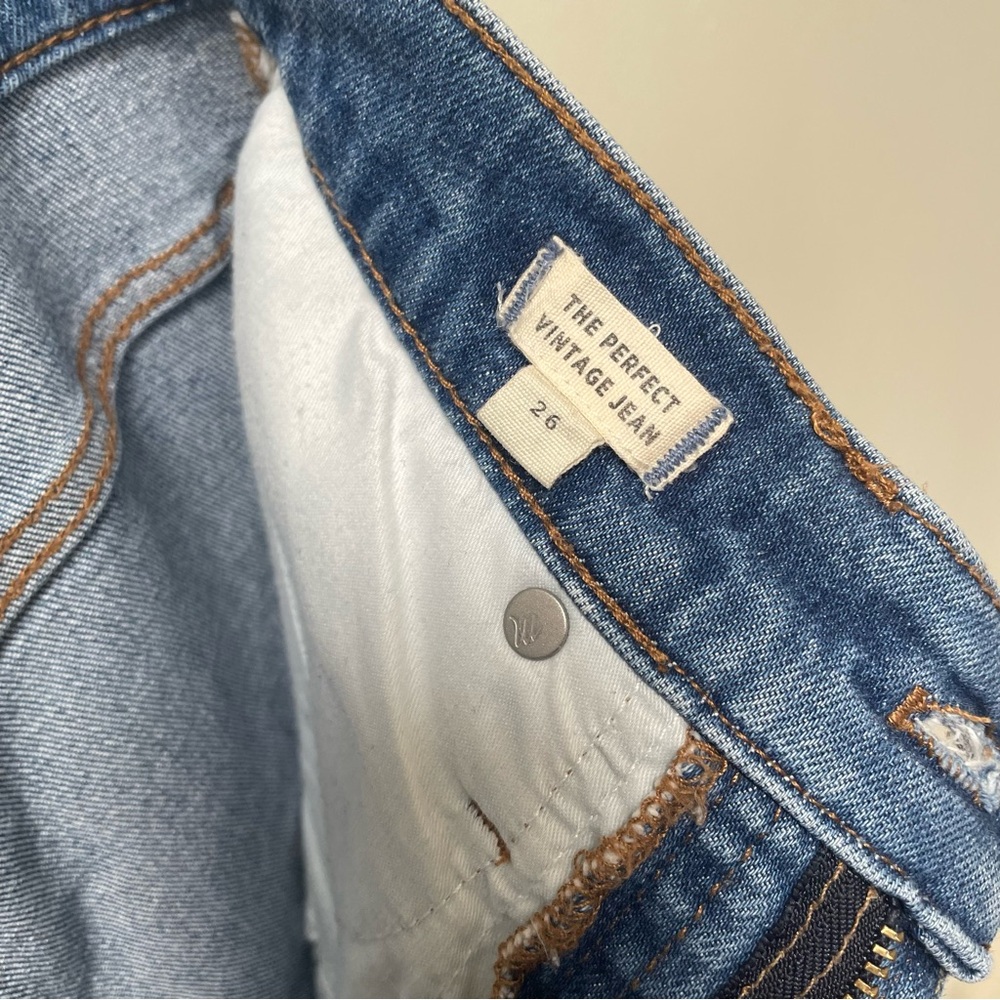 Madewell The Perfect Vintage Jean in‎ Parnell Wash Comfort Stretch - Picture 6 of 9